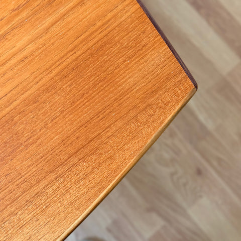 Swedish dining table in teak by Svante Skogh for Abra möbelfabrik AB