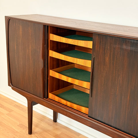 Danish highboard in teak, by Omann Jun