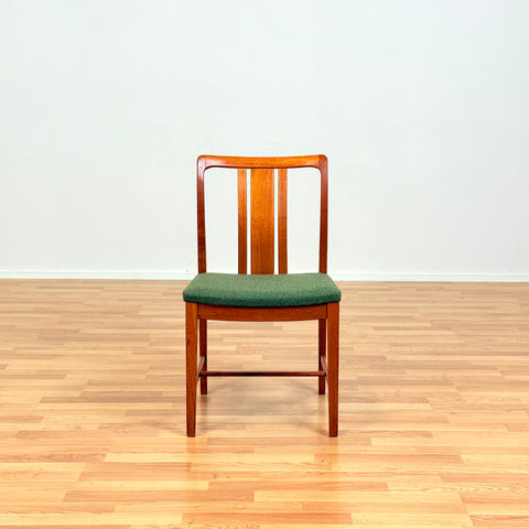 Swedish dining chairs in teak by AB Linde Nilsson, Lammhult