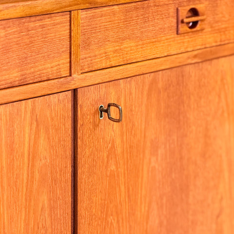 Swedish bookshelf in teak
