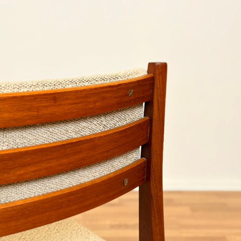 Danish dining chairs in teak by SAX