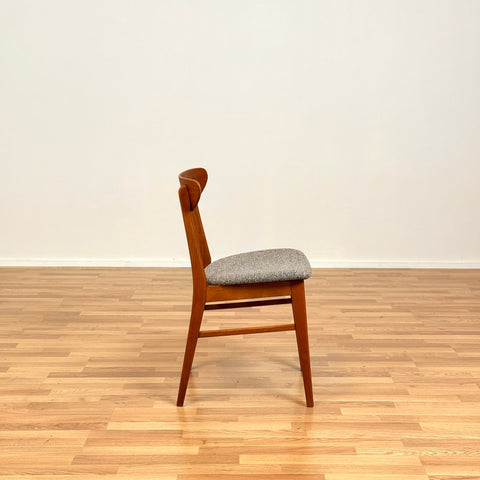 Dining chairs in teak & beech model 210 by Farstrup