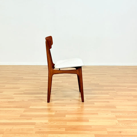 Danish set of 6 dining chairs in teak by Schiønning & Elgaard