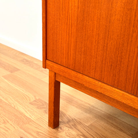 Bookshelf in teak by B. Fridhagen for Bodafors, 1960s-70s, Sweden