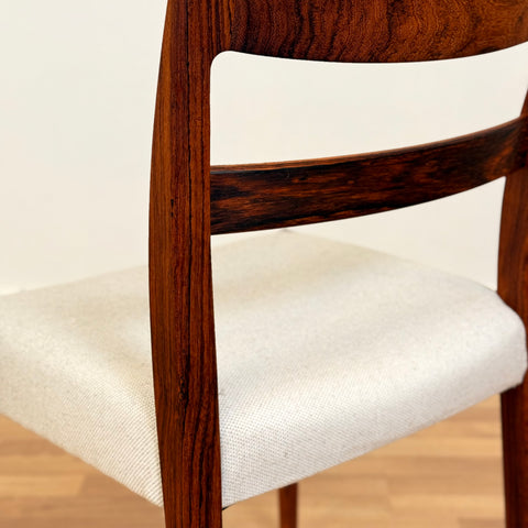 Swedish set of 4 dining chairs "Garmi" by Troeds