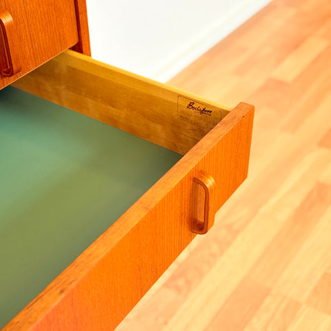 Swedish bookshelf in teak by Bertil Fridhagen for Bodafors