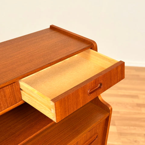 Danish secretary desk in teak