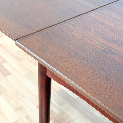 Danish rectangular dining table in teak