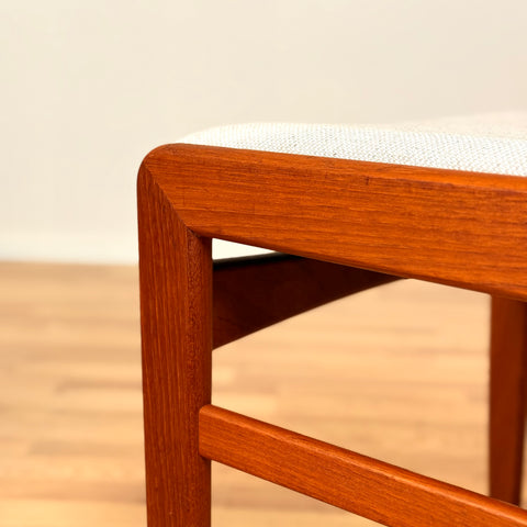 Swedish dining chairs in teak by Ulferts