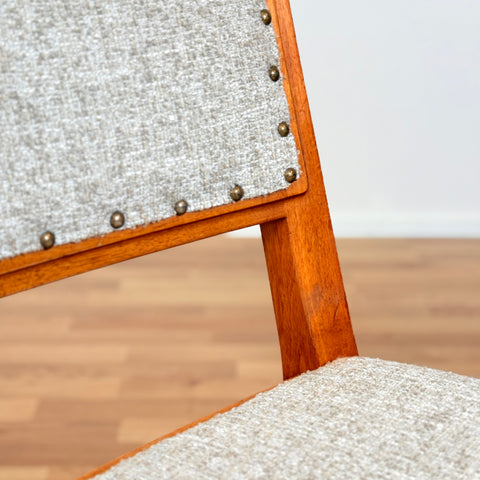 Swedish dining chairs in teak by Bertil Fridhagen for Bodafors