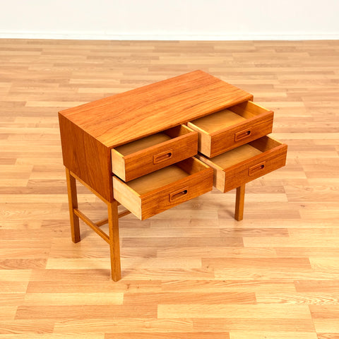 Swedish chest of drawers in teak, by Bra Bohag for Nybrofabriken AB