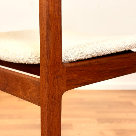 Set of 4 dining chairs in teak by Sorø Stolefabrik, 1950s-60s, Denmark