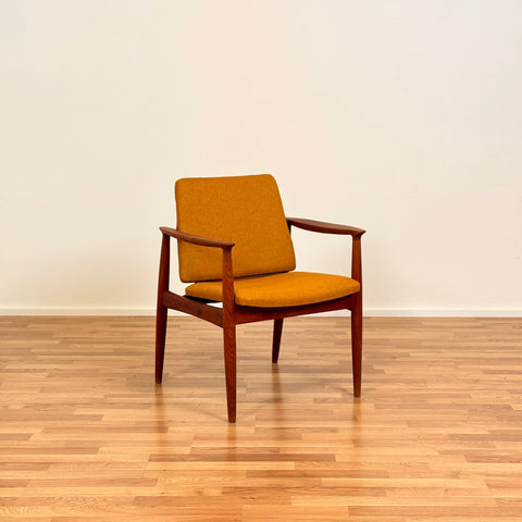 Danish armchair in solid teak
