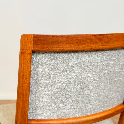 Swedish dining chairs in teak by Bertil Fridhagen for Bodafors