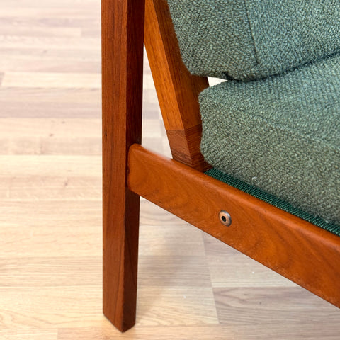 Swedish sofa in solid teak