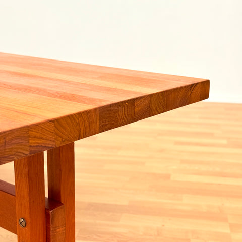 Danish coffee table in solid teak