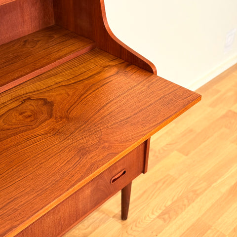 Danish secretary desk in teak