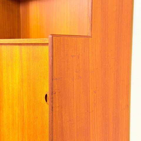Swedish bookshelf in teak