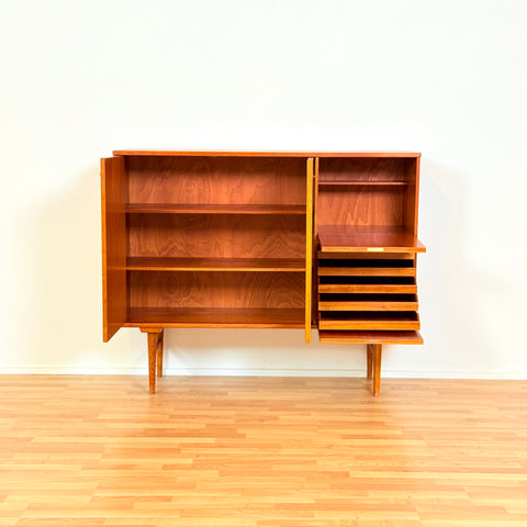 Swedish highboard in teak