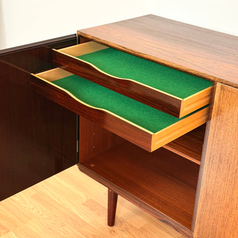 Danish sideboard in Santos rosewood by Omann Jun A/S