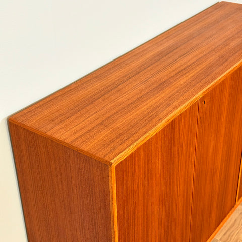 Swedish highboard in teak by Bertil Fridhagen for Bodafors