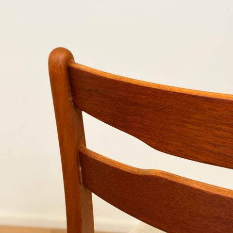 Set of 4 dining chairs in teak & beech by Findahl, 1950s-60s, Denmark