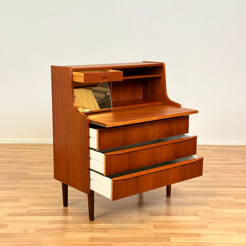 Danish secretary cabinet in teak