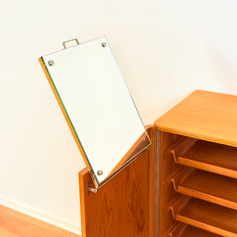 Swedish wardrobe in beech by Ferdinad Lundquist