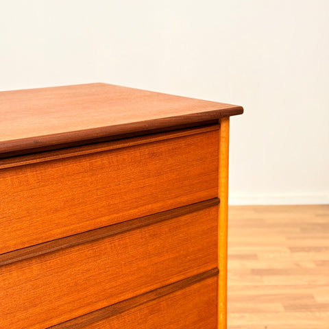 Swedish sideboard in teak & beech by Bertil Fridhagen