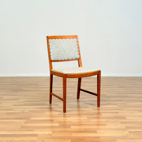 Swedish dining chairs in teak by Bertil Fridhagen for Bodafors