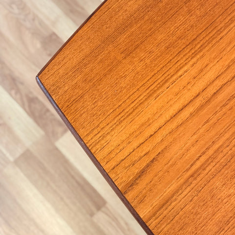 Swedish dining table in teak by Svante Skogh for Abra möbelfabrik AB