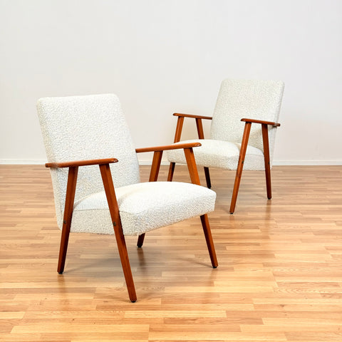 Swedish armchairs in beech
