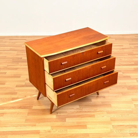 Swedish chest of drawers in teak