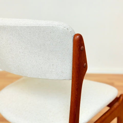 Danish set of 4 dining chairs by Erik Buch for O.D. Møbler