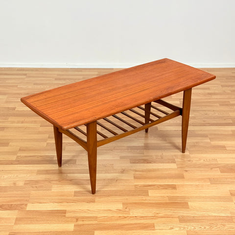 Swedish coffee table in teak