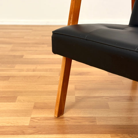 Swedish sofa in solid beech wood