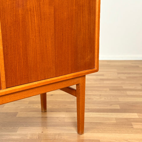 Swedish highboard in teak & oak "Reno" by B.Fridhagen