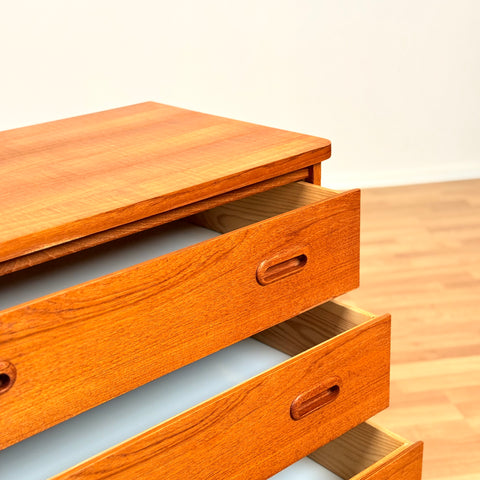 Swedish chest of drawers in teak