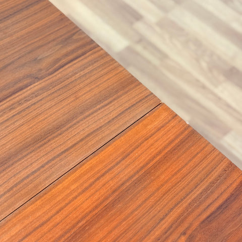 Dining table in walnut, 1950s-60s, Sweden