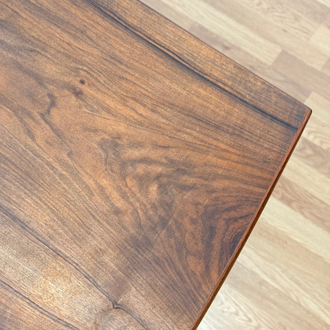 Danish dining table in walnut & teak