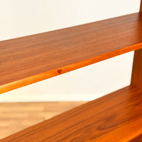 Swedish bookshelf in teak by Bertil Fridhagen for Bodafors