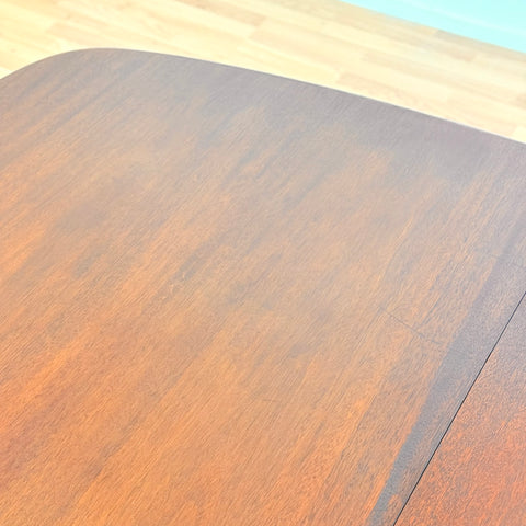 Danish oval dining table in mahogany by Skovby Møbelfabrik