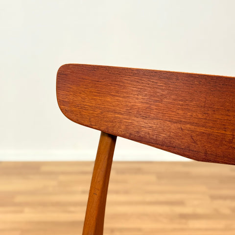 Danish dining chairs in teak & beech by Findahl Mobelfabrik