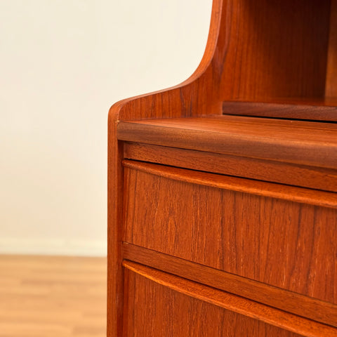Danish secretary desk in teak