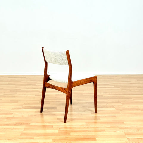Danish set of 6 dining chairs in teak by Uldum Møbelfabrik