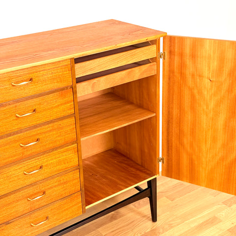 Swedish highboard in teak