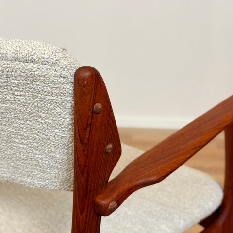 Danish set of 4 dining chairs by Erik Buch for O.D. Møbler