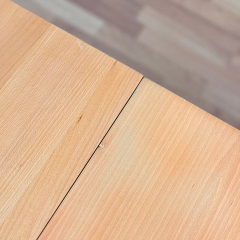 Danish rectangular dining table in beech