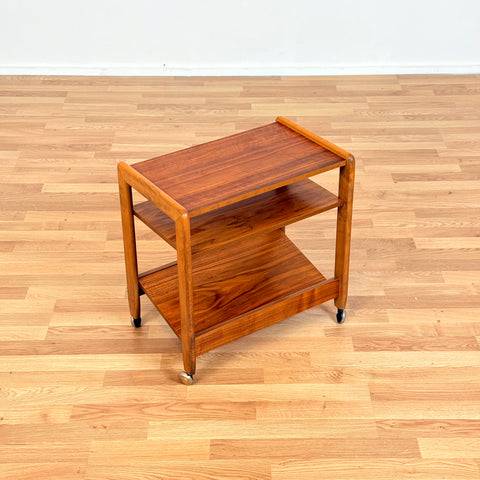 Danish side table in teak
