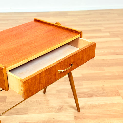 Swedish bedside tables in teak